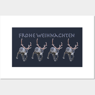 Frohe Weihnachten Posters and Art